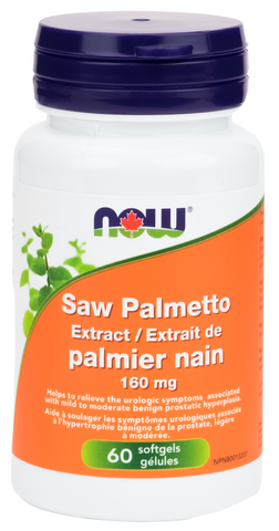 NOW Saw Palmetto Extract 160mg | Men's Health | NOW Foods