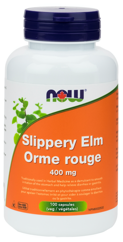 NOW Slippery Elm 400mg | Cleansing & Detox | NOW Foods