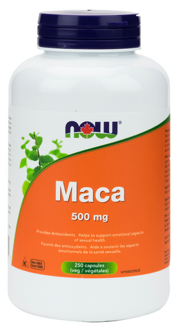 NOW Maca 500 mg 250 Cap - Body Energy Club