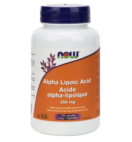 NOW Alpha Lipoic Acid 250mg | Antioxidants | NOW Foods