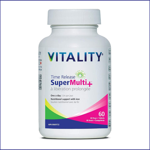 Vitality | Time Release Super Multi+ Tablets