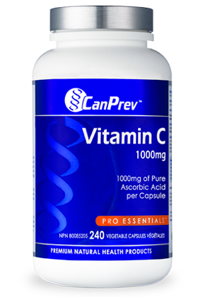 CanPrev Vitamin C 1000mg 240 Capsules - Body Energy Club