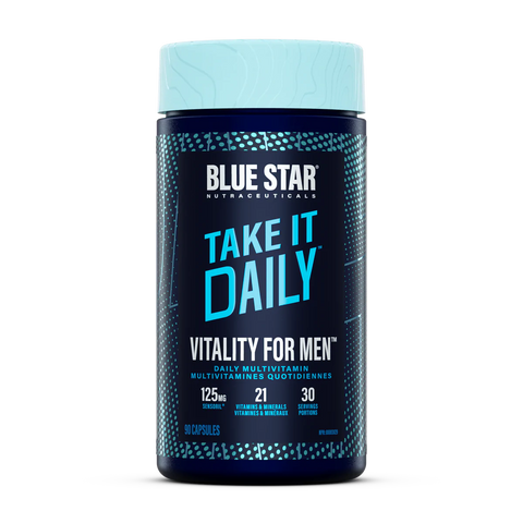 Blue Star Nutraceuticals | Vitality For Men | Take it Daily