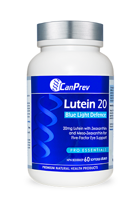 CanPrev | Lutein 20 Blue Light Defense | 60 Softgels