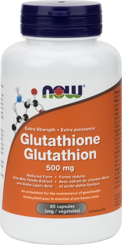 NOW Glutathione 500mg - Body Energy Club