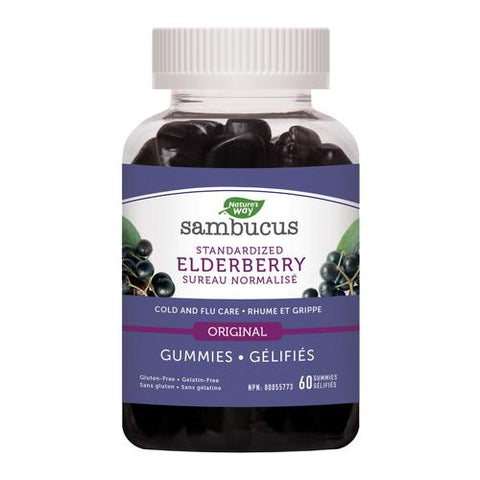 Nature's Way | Sambucus Gummies | 60 gummies