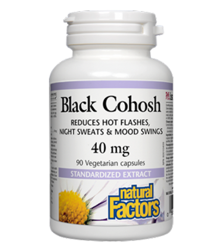 Natural Factors Black Cohosh 40mg | Women's Health | Natural Factors