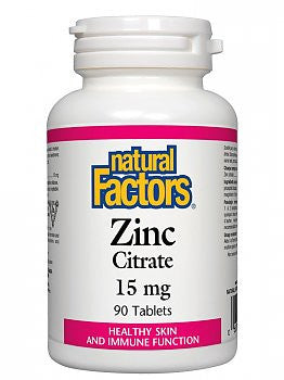 Natural Factors Zinc 15mg | Immune Support | Natural Factors