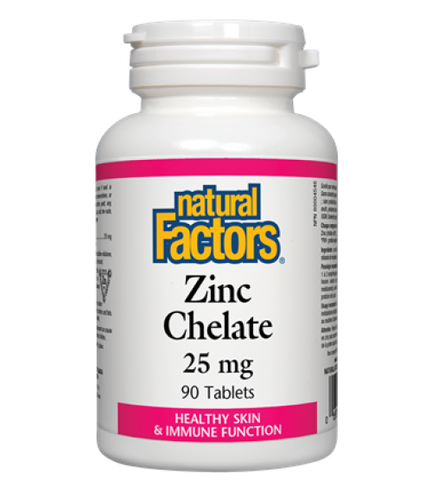 Natural Factors Zinc 25mg | Immune Support | Natural Factors
