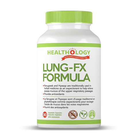 Healthology | LUNG-FX | 90 Vegetable Capsules