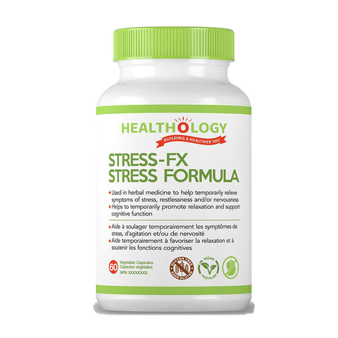 Healthology | STRESS-FX | 60 Vegetable Capsules