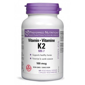 Preferred Nutrition Vitamin K2 | Bone & Osteoporosis | Preferred Nutrition