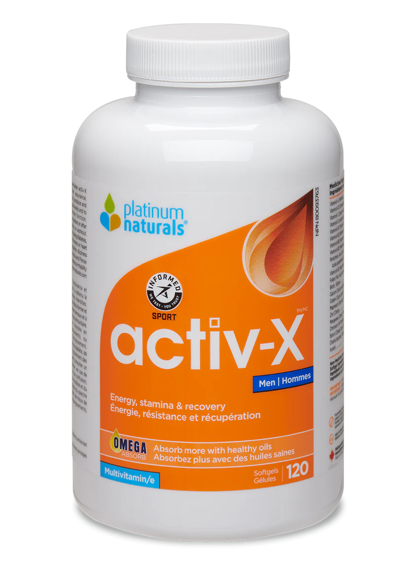 Platinum Naturals | Activ-X Men Multivitamin (NSF) | Body Energy Club