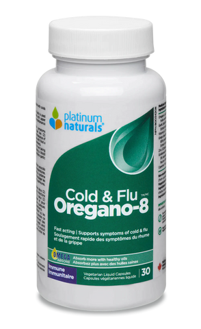 Platinum Naturals | Cold & Flu Oregano-8 Capsules