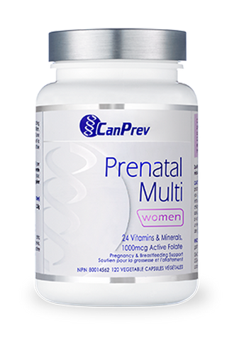 CanPrev Prenatal Multi 120 vcaps - Body Energy Club