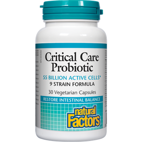 Natural Factors Critical Care Probiotic 55 Billion Active Cells | Probiotics | Natural Factors