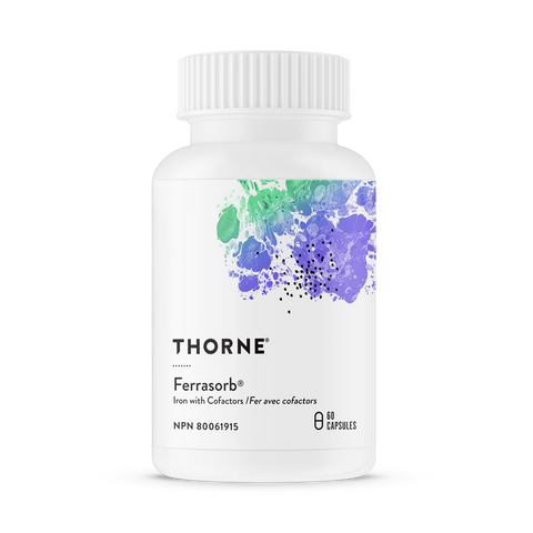 Thorne | Ferrasorb | 60 Capsules